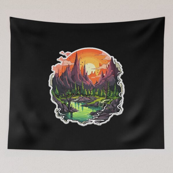 Item preview, Landscape - Illustration designed and sold by MrERNST.