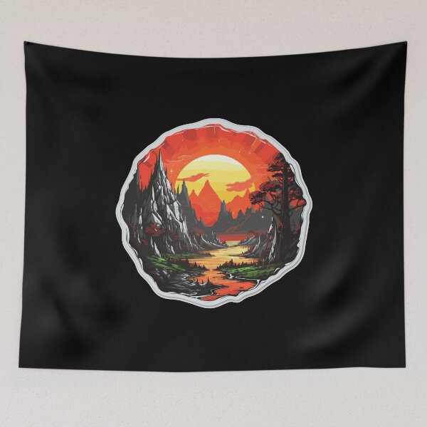 Item preview, Landscape - Illustration designed and sold by MrERNST.