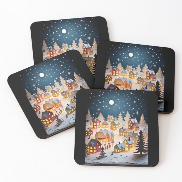 Item preview, Christmas village designed and sold by CamilleNorris.