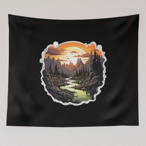 Item preview, Landscape - Illustration designed and sold by MrERNST.