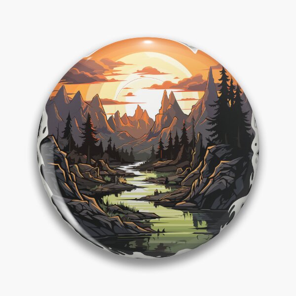 Item preview, Landscape - Illustration designed and sold by MrERNST.