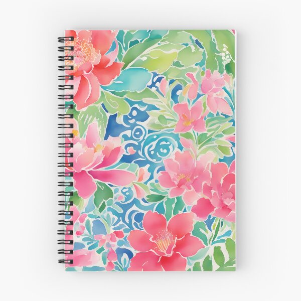 Item preview, Preppy watercolor flowers designed and sold by SophieClimaArt.