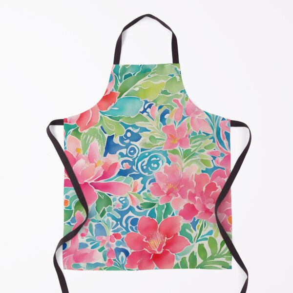 Item preview, Preppy watercolor flowers designed and sold by SophieClimaArt.