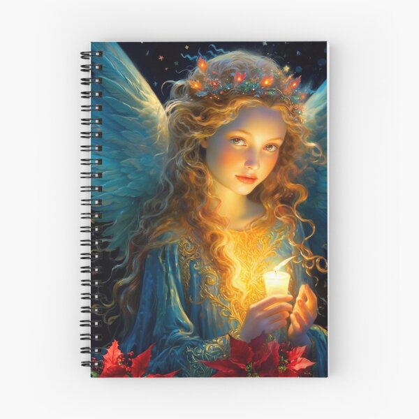 Item preview, Christmas Vigil Angel designed and sold by Claudia Bartoli-McKinney.