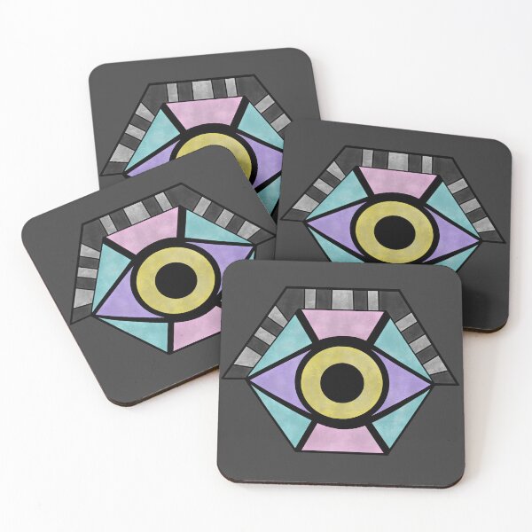 Item preview, The Last Guardian Stained Glass Eye designed and sold by HelplessKupo.