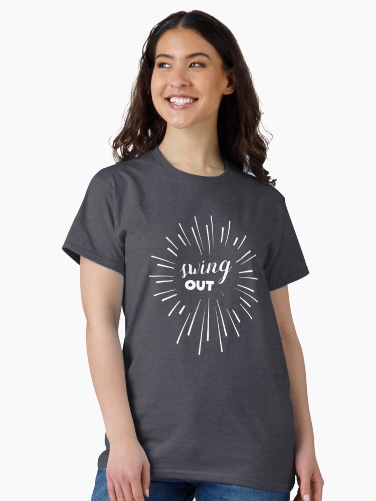 Thumbnail 2 of 7, Classic T-Shirt, Swing Out designed and sold by ritzlindyhopper.