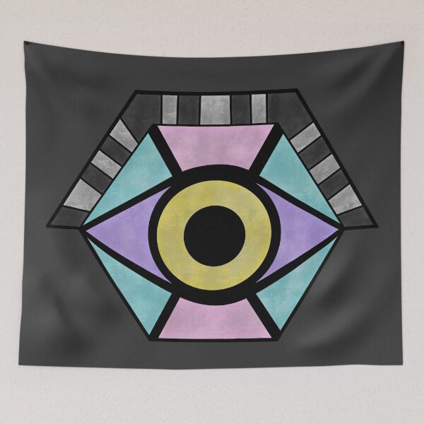 Item preview, The Last Guardian Stained Glass Eye designed and sold by HelplessKupo.