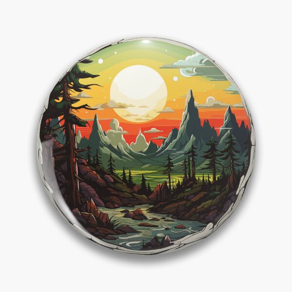 Item preview, Landscape - Illustration designed and sold by MrERNST.
