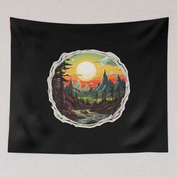 Item preview, Landscape - Illustration designed and sold by MrERNST.
