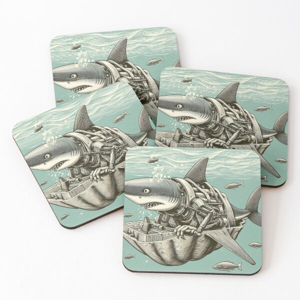 Item preview, Steampunk Shark designed and sold by Kenneth Labuskes.