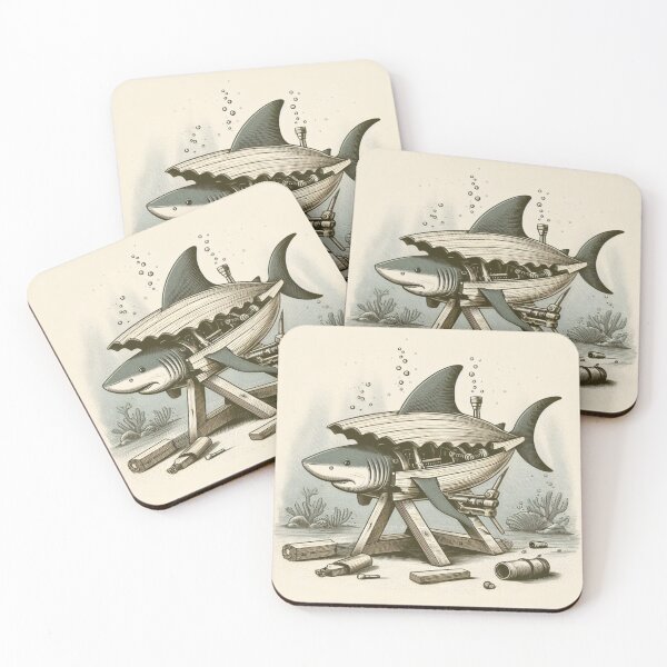 Item preview, Steampunk Shark designed and sold by Kenneth Labuskes.