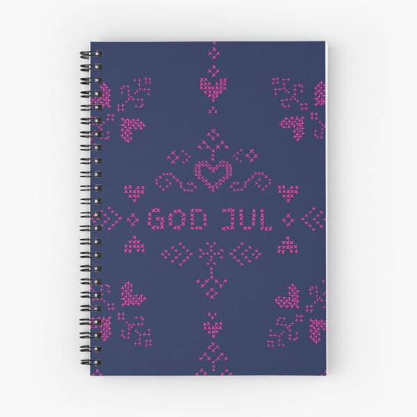Item preview, God jul Christmas cross stitched pattern designed and sold by Goddessart.