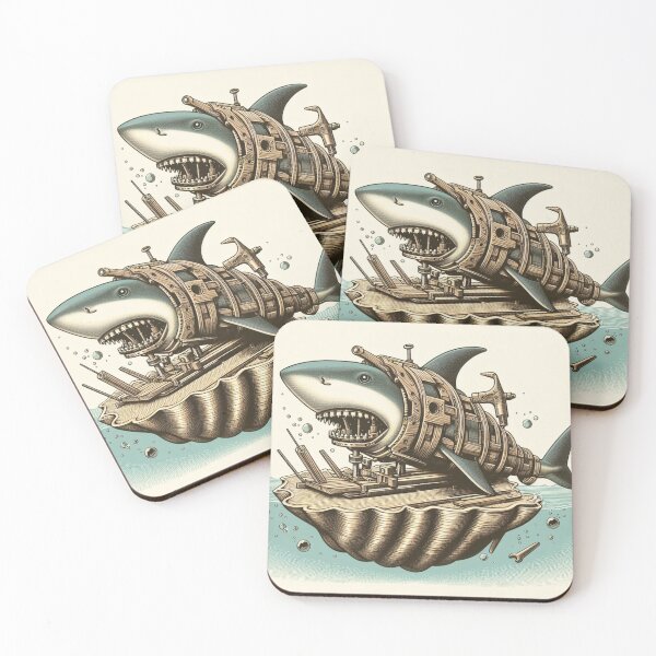 Item preview, Steampunk Shark designed and sold by Kenneth Labuskes.