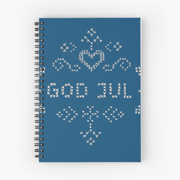 Item preview, God jul Christmas cross stitched pattern designed and sold by Goddessart.