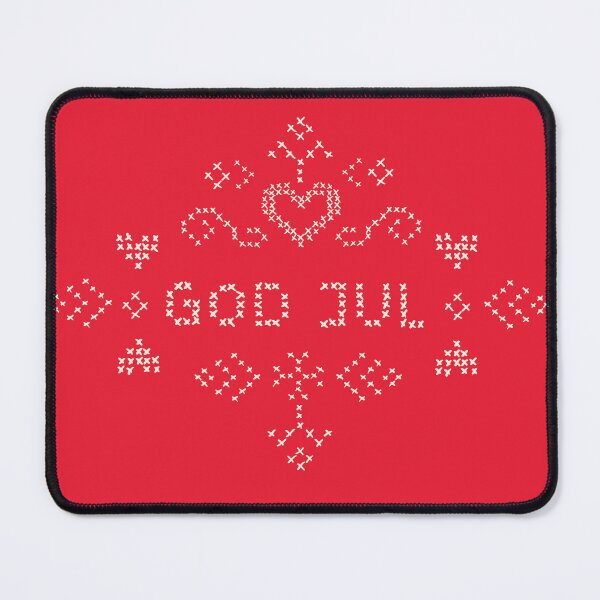 Item preview, God jul Christmas cross stitched pattern designed and sold by Goddessart.