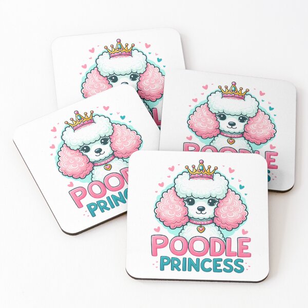 Item preview, "Poodle Princess", Poodle with a tiara designed and sold by ShounenGifts.