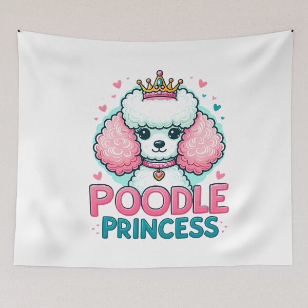 Item preview, "Poodle Princess", Poodle with a tiara designed and sold by ShounenGifts.