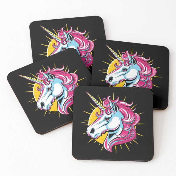 Item preview, Pink Haired Unicorn, Pink Haired Unicorn, Pink Haired Unicorn! designed and sold by CraftedRealm.