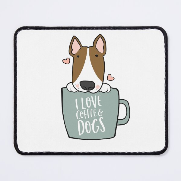 Item preview, I Love Coffee and Dogs designed and sold by Brooke Drake Co..