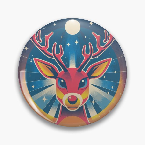 Item preview, Retro Rockin' Rudolph designed and sold by CraftedRealm.