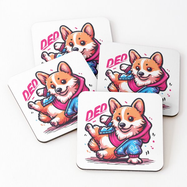 Item preview, Corgi breakdancing designed and sold by ShounenGifts.