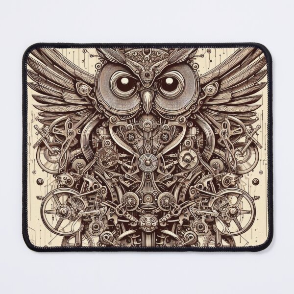 Item preview, Steampunk Owl designed and sold by NeonNestAppr.