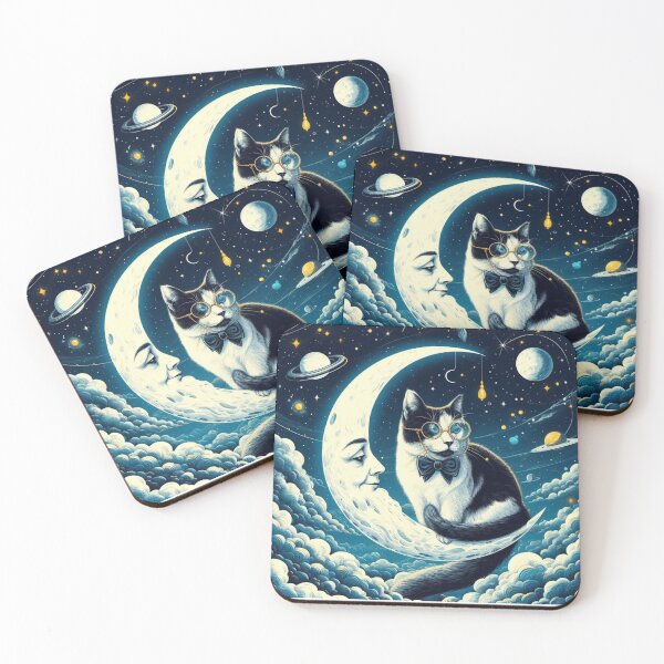 Item preview, Surrealist Cat 4: A Journey Through Dreams designed and sold by PatyCreations.