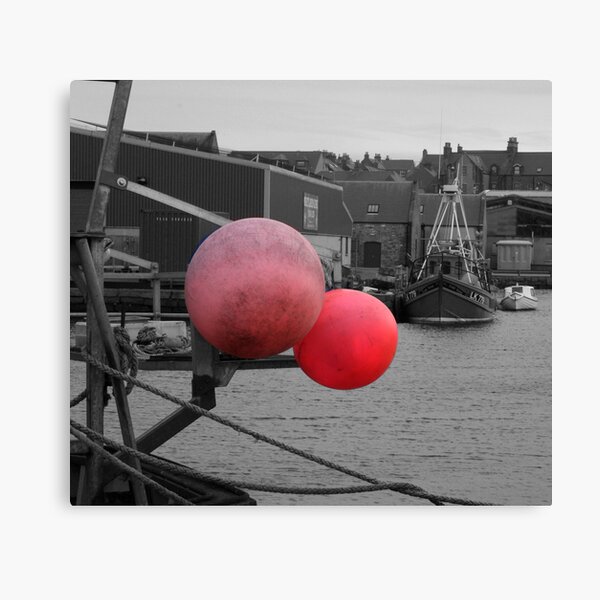 Lerwick old harbour Canvas Print