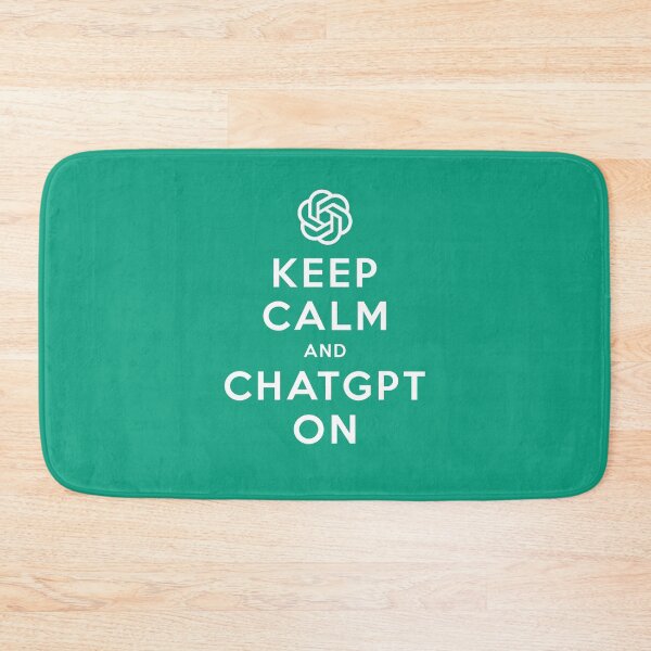 Item preview, Keep Calm and ChatGPT on designed and sold by Bratak.
