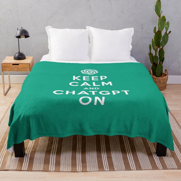 Item preview, Keep Calm and ChatGPT on designed and sold by Bratak.