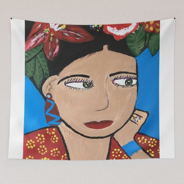 Item preview, Thinking mode, flower lady. designed and sold by ArtisticNancy.