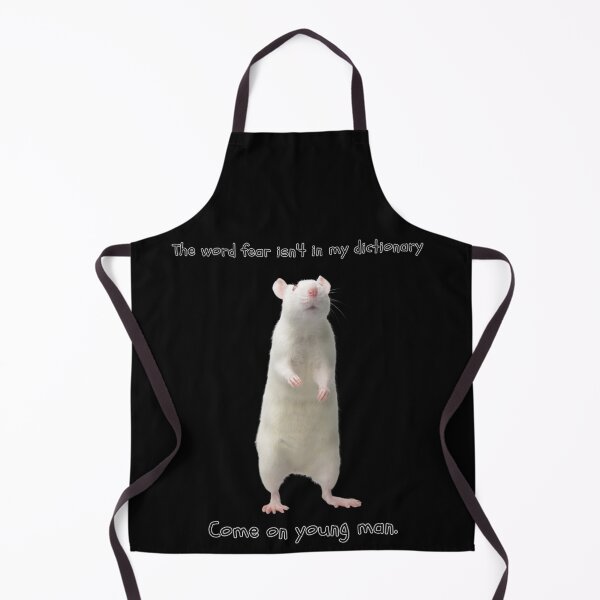 Item preview, The word fear isn't in my dictionary,The white mouse stands defiant. designed and sold by attakorn.