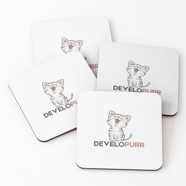 Item preview, Developurr | Cute coding stickers | Cat Coding Stickers designed and sold by VenomKage.