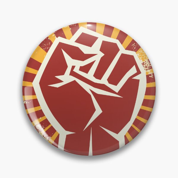 Item preview, Raised Fist Red/Yellow designed and sold by AphexBrand.