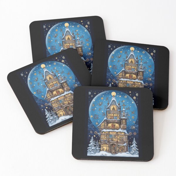 Item preview, Magnificent Castle In Snow designed and sold by SallieIrma.