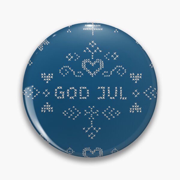 Item preview, God jul swedish Christmas crossed stitch pattern designed and sold by Goddessart.