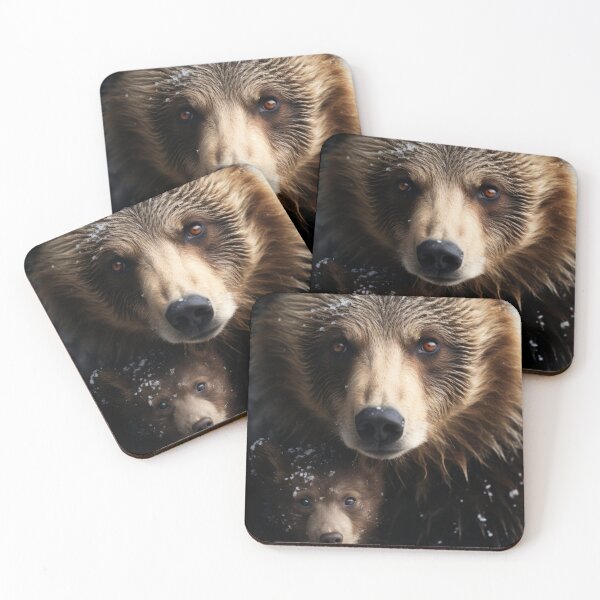 Item preview, First Winter: A Bear Cub's Snowy Adventure designed and sold by ABArtByAlexST.