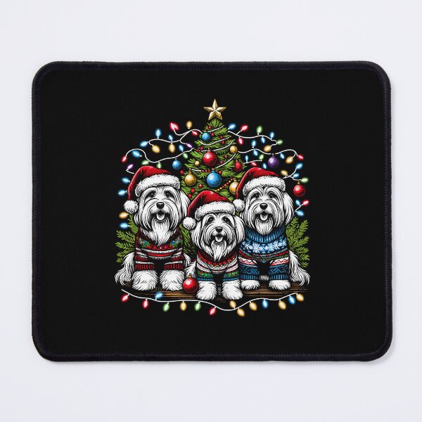 Item preview, Havanese Dog Family Christmas Light Vintage Ugly Sweater Santa's Hat Xmas designed and sold by JoelFox165.