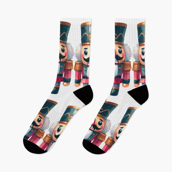 Item preview, Watercolor Christmas Nutcracker designed and sold by Star-Fragment.