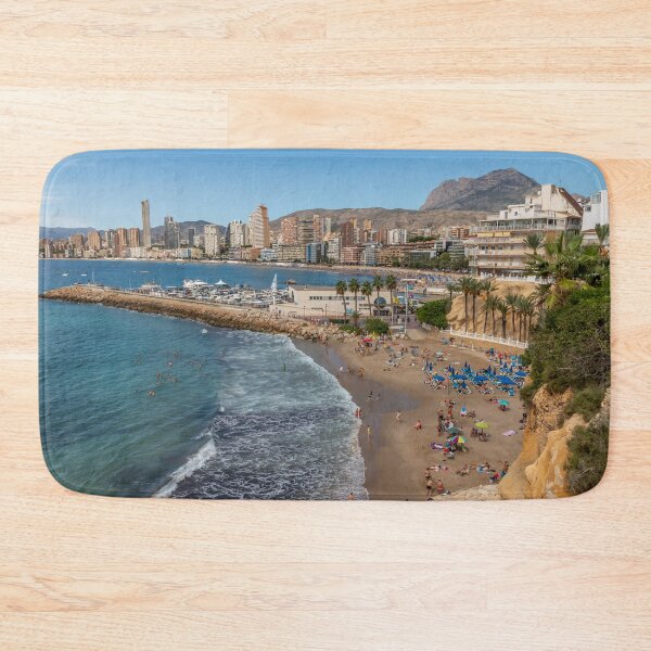 Item preview, Del Malpas Beach, Benidorm, Costa Blanca, Spain designed and sold by Kevin Hellon.