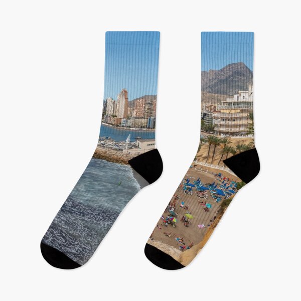 Item preview, Del Malpas Beach, Benidorm, Costa Blanca, Spain designed and sold by Kevin Hellon.