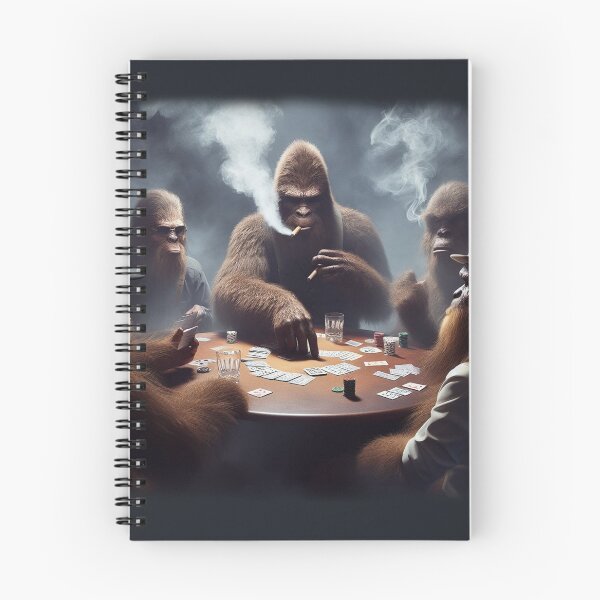 Item preview, Bigfoot Poker Party designed and sold by Kim Arnott.