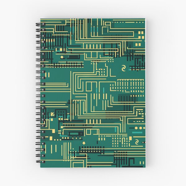 Item preview, Geometric pattern like a circuit board designed and sold by etherElric.