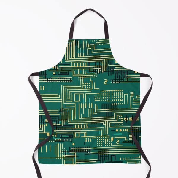 Item preview, Geometric pattern like a circuit board designed and sold by etherElric.