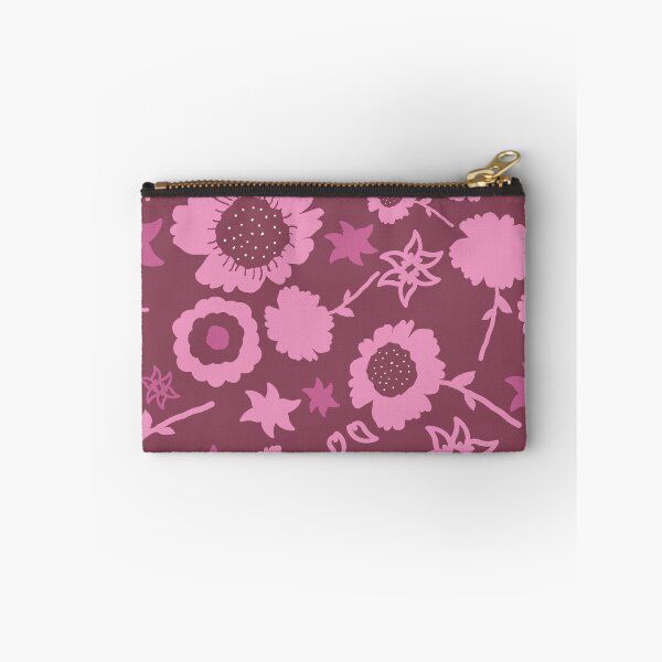 Item preview, Flowers in pink & maroon. designed and sold by mkakaire.