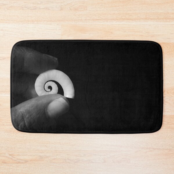 Item preview, Perfect Spirula Shell - Black and White Photography designed and sold by Made By Nishi | Nishi Wojnar.