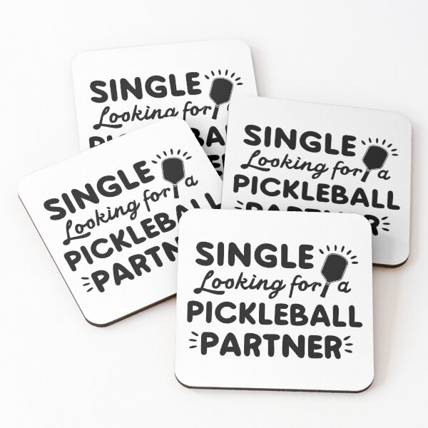 Item preview, Single Looking for a Pickleball Partner designed and sold by EnclavePickle.