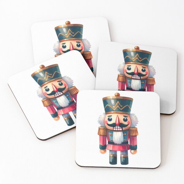 Item preview, Watercolor Christmas Nutcracker - Different Pattern designed and sold by Star-Fragment.