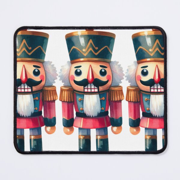Item preview, Watercolor Christmas Nutcracker - Different Pattern designed and sold by Star-Fragment.