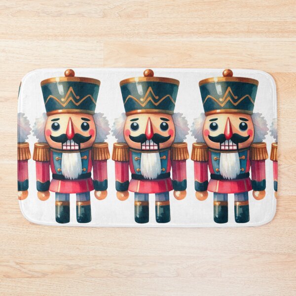 Item preview, Watercolor Christmas Nutcracker - Different Pattern designed and sold by Star-Fragment.
